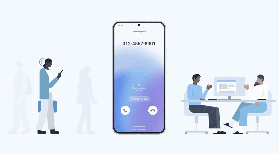 Samsung debuts a Bixby feature that creates an AI-generated replica of a user's voice to answer calls