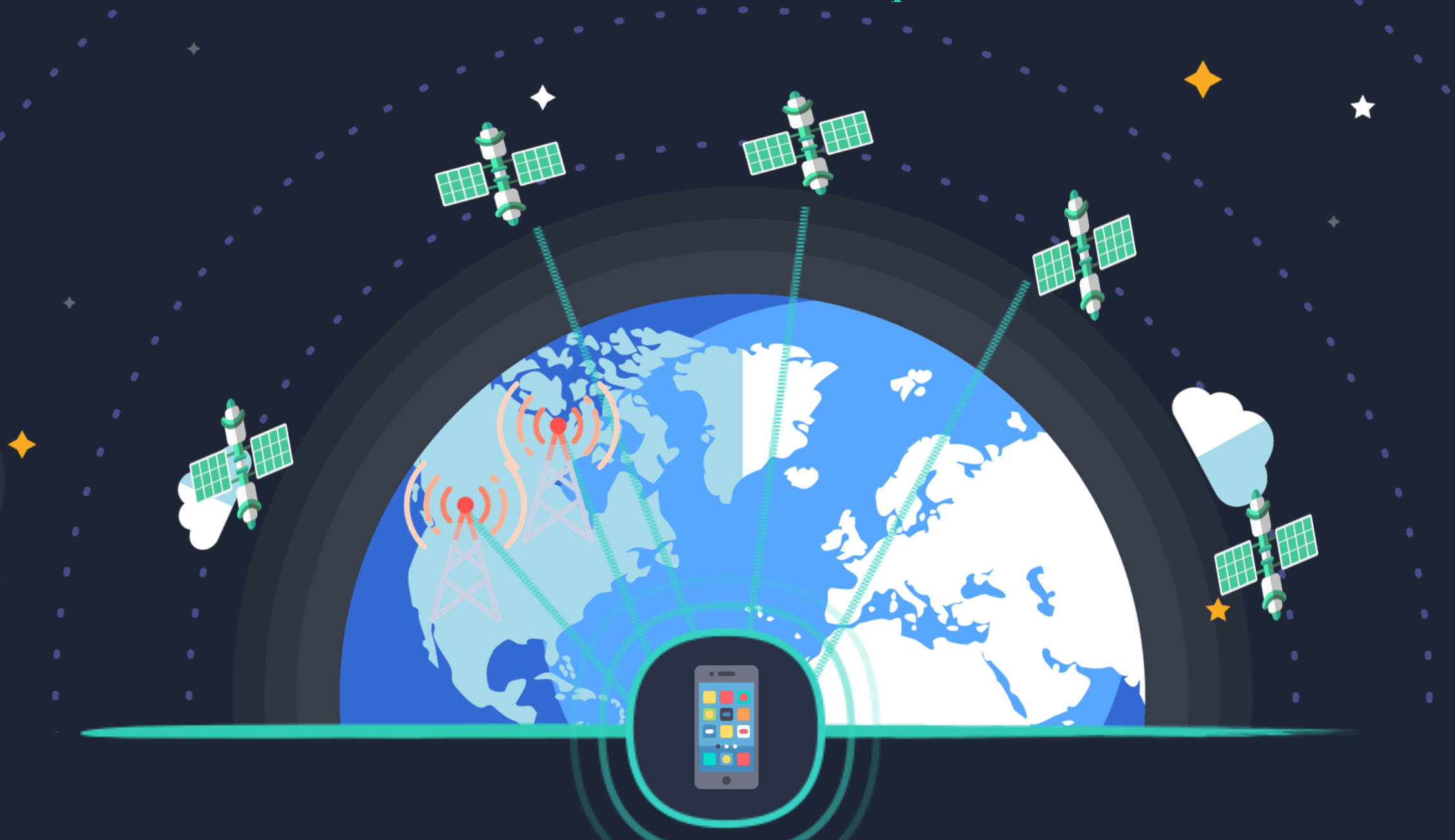 Samsung unveiled its own satellite-based smartphone communication technology