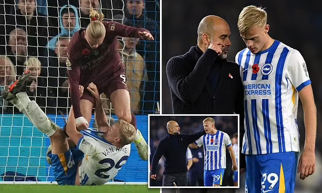 Manchester City vs Brighton Player Ratings: Haaland Furious as Defense Crumbles